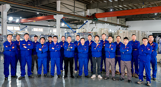 依斯倍環(huán)保生產(chǎn)制造團隊