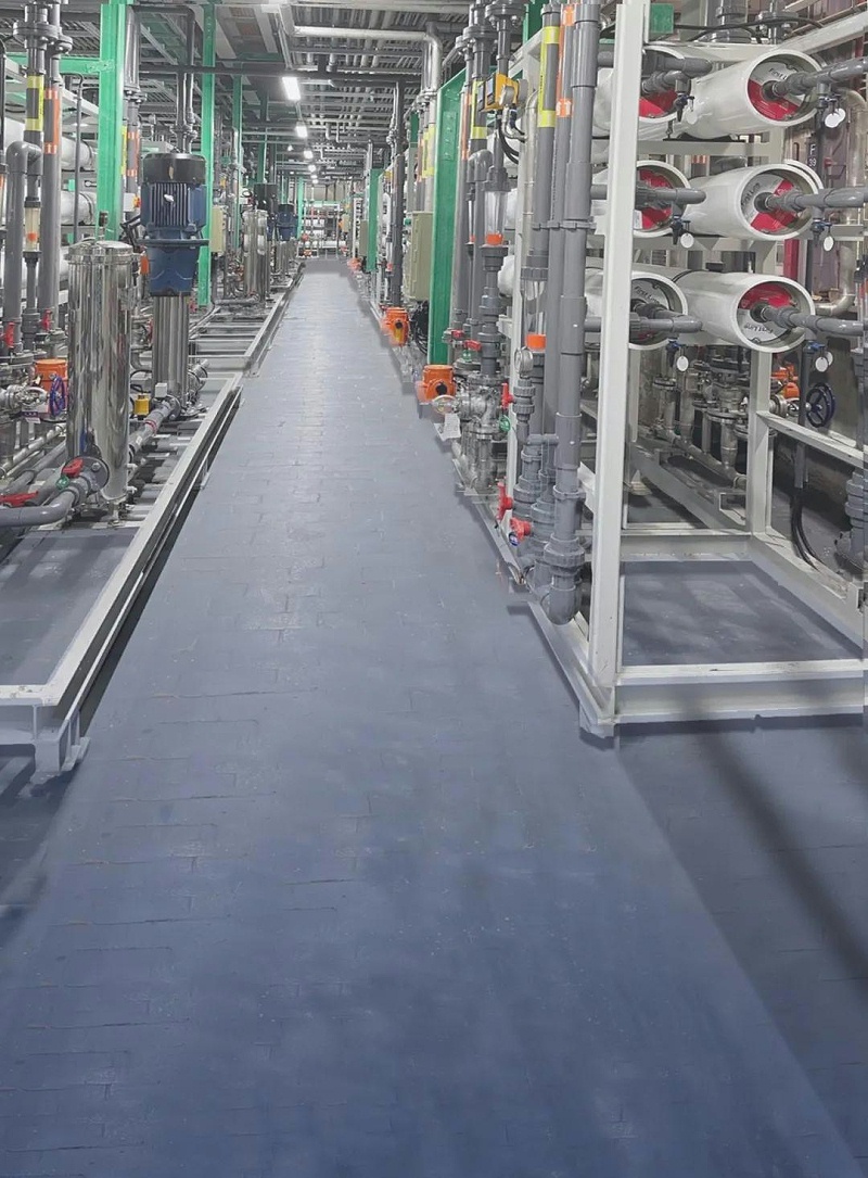 科勒衛(wèi)浴電鍍廢水處理工程現(xiàn)場