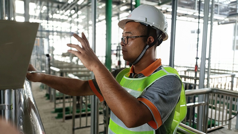 排污企業在接受環保部門