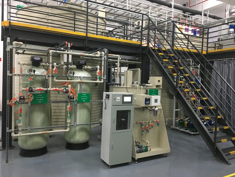 博世汽車廢水處理工程現(xiàn)場