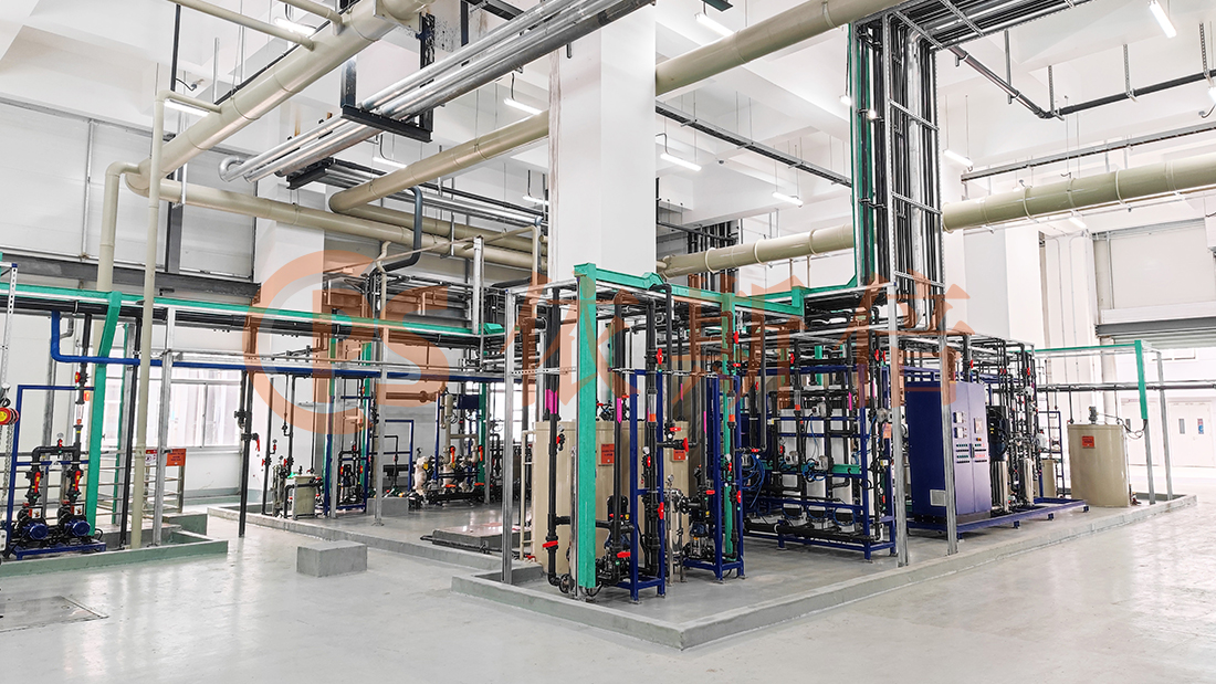 江蘇電科半導體制造廢水處理回用系統工程