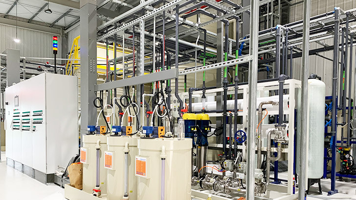 維美德中國考察西安表面處理廢水處理零排放工程項目