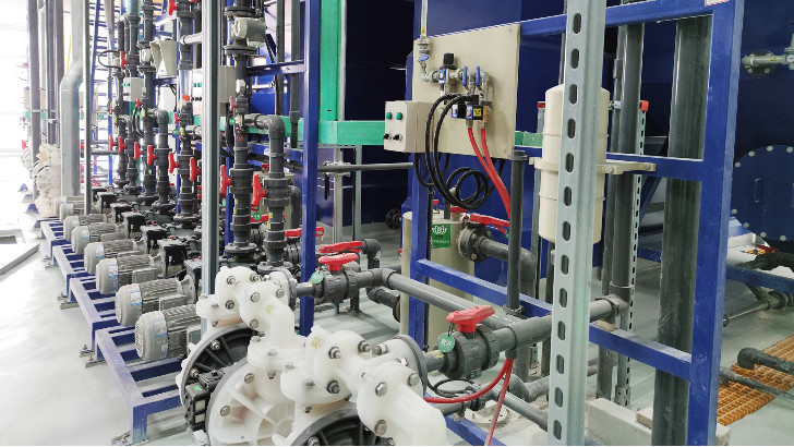 工業(yè)廢水處理中加藥計量泵故障處理